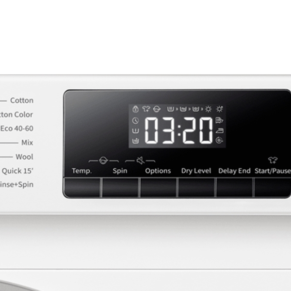 Mașină de spălat Hisense WFQY8014EVJM White 8 kg, 1400 rpm, A+++ photo 5