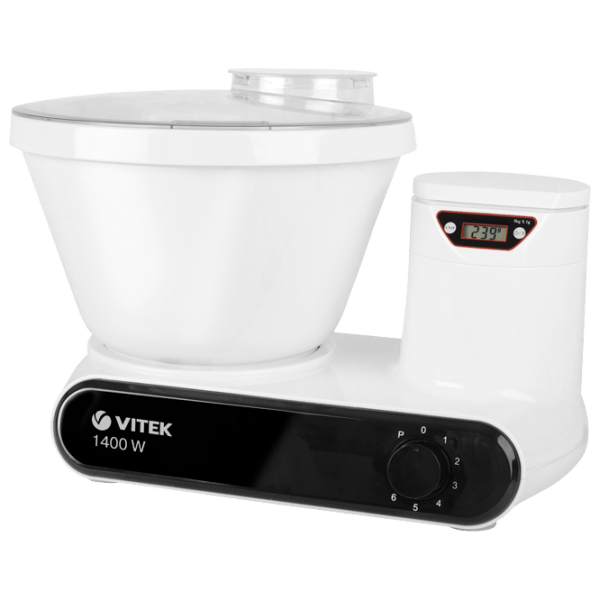 Mașină de bucătărie Vitek VT-1442 White 1400 W, Mecanic, Numărul de viteze: 6 photo 1