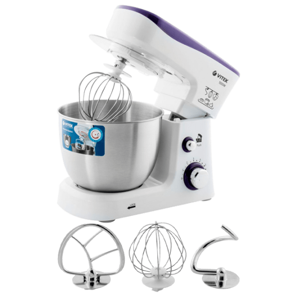 Mașină de bucătărie Vitek VT-1443 White 1000 W, Mecanic, Numărul de viteze: 6 photo 1