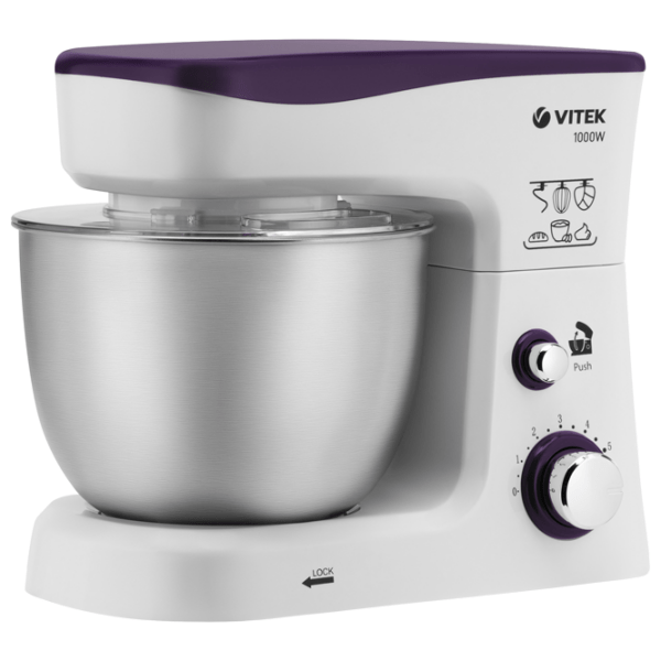 Mașină de bucătărie Vitek VT-1443 White 1000 W, Mecanic, Numărul de viteze: 6 photo 2