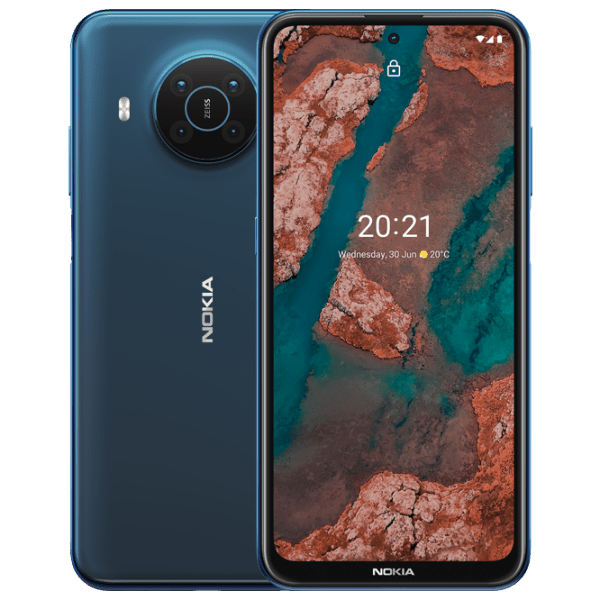 Nokia X20 128 ГБ Синий 6.67" | 64 Мп | 8 ГБ | Dual SIM photo 1
