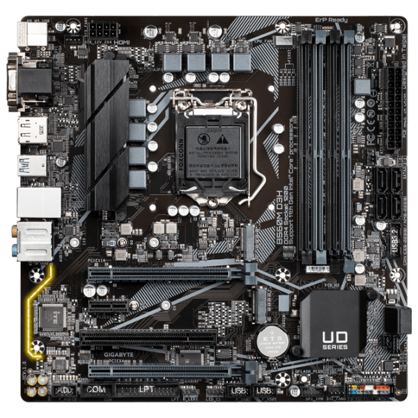 Материнская плата Gigabyte B560M D3H mATX  photo 1