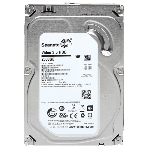 HDD Seagate Video 3.5'' 2 TB  photo 1