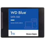 SSD Western Digital Blue 2.5'' 1 ТБ Скорость чтения: 560 MБ/с,
Скорость записи: 530 MБ/с