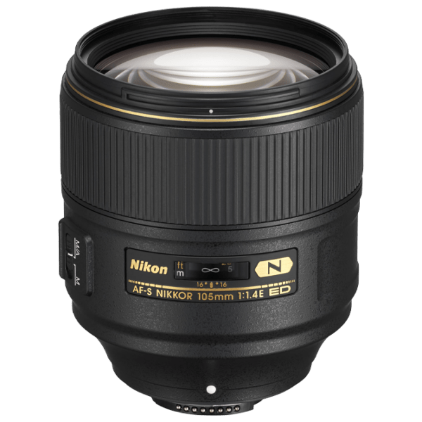 AF-S NIKKOR 105mm f/1.4E ED black  photo 1