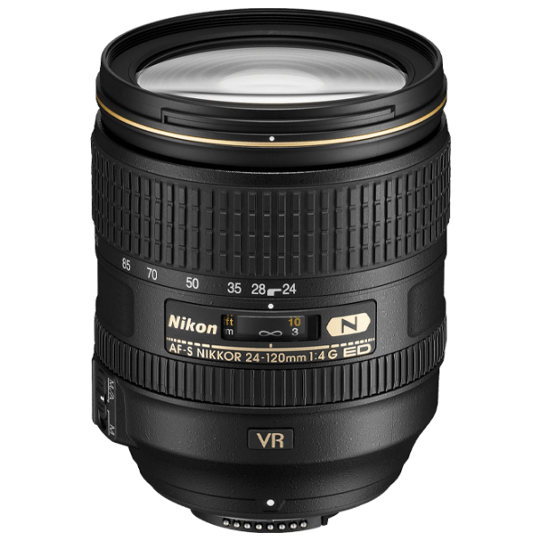 Объектив Nikon AF-S NIKKOR 24-120mm f/4G ED VR, Чёрный  photo 1