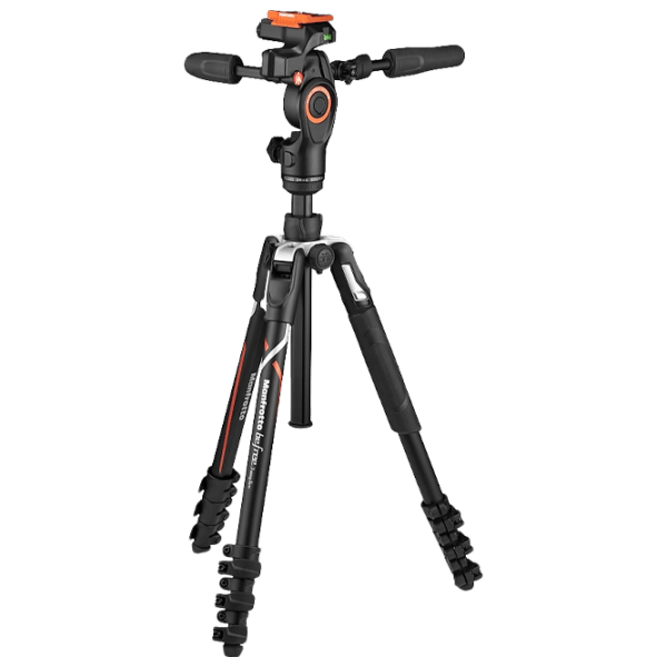 Штатив Manfrotto Befree 3-Way Live Advanced Sony Alpha, Чёрный  photo 1