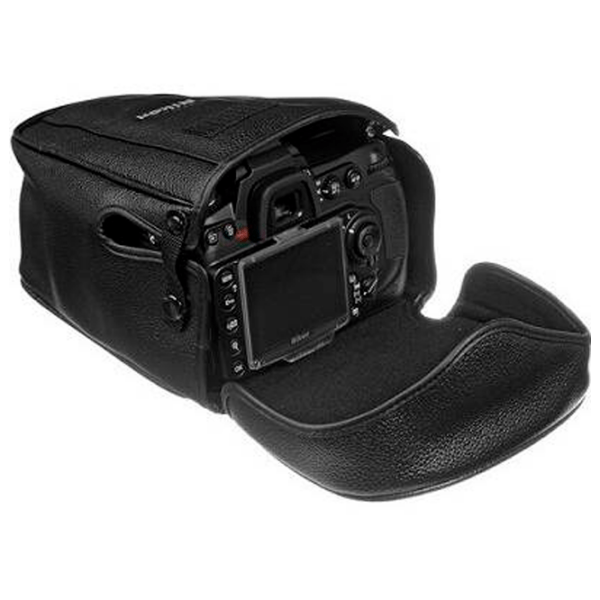 Чехол для фотоаппарата Nikon CF-D200 (D200, D300, D300s) Черный Кожа photo 2