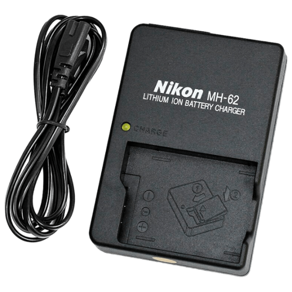 Încărcător pentru acumulator foto Nikon MH-62 () Black 0.73 A / Black photo 1