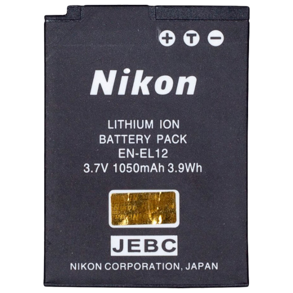Аккумулятор для фотоаппарата Nikon Li-Ion 1050 мАч (1 шт.)  photo 2