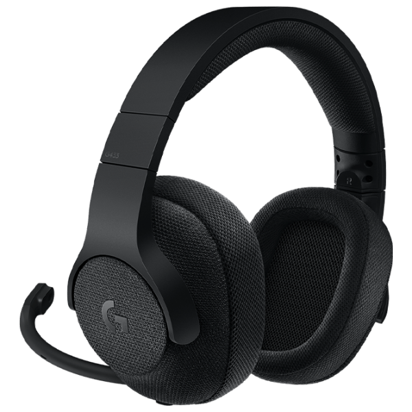Căști Logitech G433 Black Cu fir/ Gaming/ Over the ear photo 1