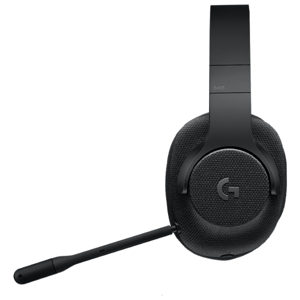 Căști Logitech G433 Black Cu fir/ Gaming/ Over the ear photo 3