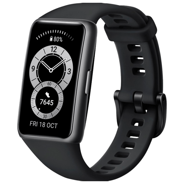 Фитнес-браслет Huawei Band 6 Черный 1.47", 368 x 198, AMOLED photo 1