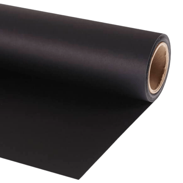 Fundal foto Manfrotto Fundal Paper Black Lățime ecran: 11 m, Înălțime ecran: 2.75 m photo 1