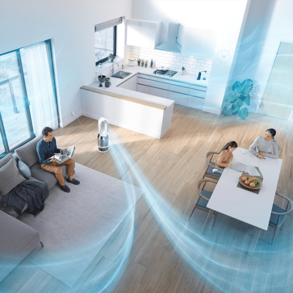 Umidificator-purificator de aer Dyson PH01 Silver  photo 4