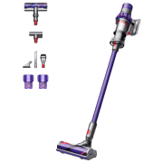 Aspirator vertical Dyson V10 Animal Purple 610 W, Uscată, Container/0.76 l