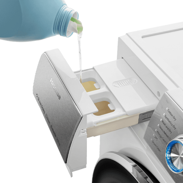 Mașină de spălat cu uscător Hisense WDQR1014EVAJM White 10 kg, 1400 rpm, B photo 5