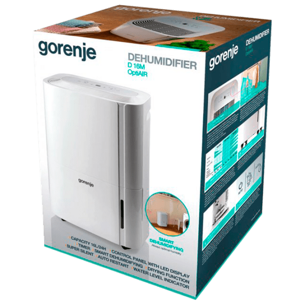 Uscător de aer Gorenje D16M White , 30 m² photo 6