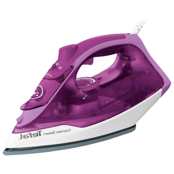 Утюг Tefal FV2836E0 Пурпурный 2400 Вт, 35 г/мин, 0.27 л, Металл photo 1