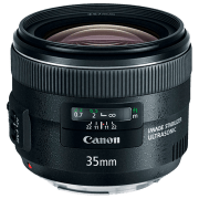 Объектив Canon EF 35 mm f/ 2.0 IS USM, Черный 