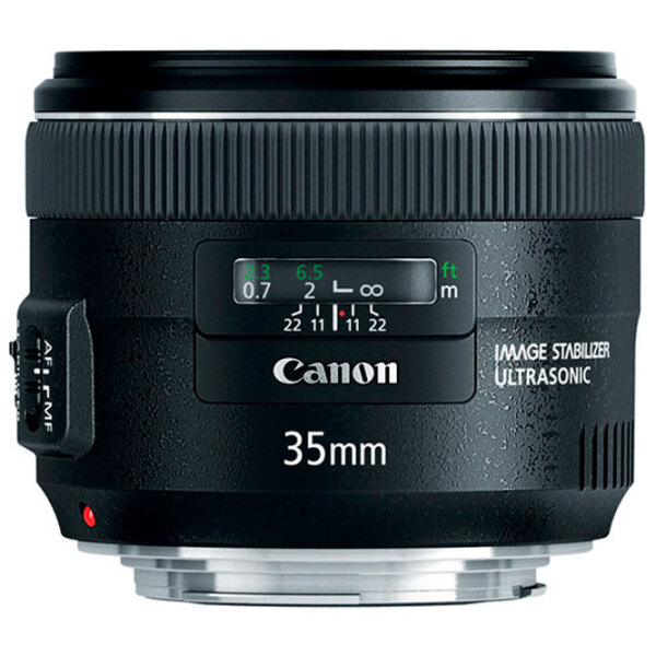 Объектив Canon EF 35 mm f/ 2.0 IS USM, Черный  photo 2