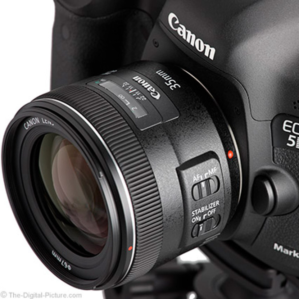 Объектив Canon EF 35 mm f/ 2.0 IS USM, Черный  photo 5
