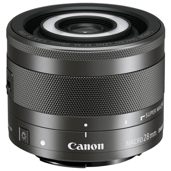 Prime Lens Canon EF-M 28 mm f/3.5 Macro IS STM  photo 1