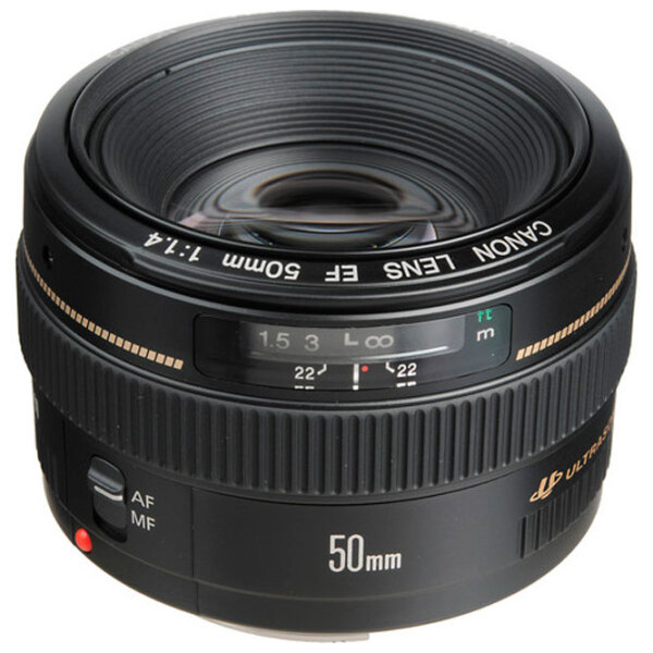 Prime Lens Canon EF 50 mm f/1.4 USM  photo 2
