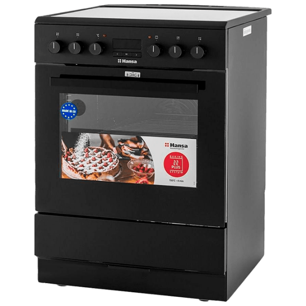 Aragaz Hansa FCCM68203 Black Tipul plitei: Electrică, 65 l, Tipul cuptorului: Electric photo 2