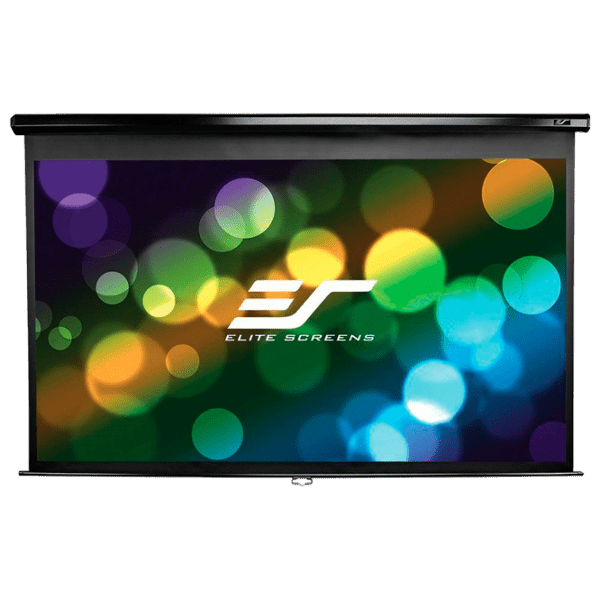 Ecran pentru proiector EliteScreens Manual Pull Down Screen 120" (16:9) Black Pe perete, Lățime ecran: 149.4 cm, &Icirc;nălțime ecran: 265.7 cm photo 1