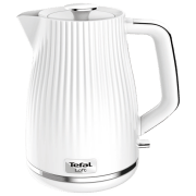 Ceainic electric Tefal KO250130 White 2400 W, 1.7 l, Material interior: Inox
