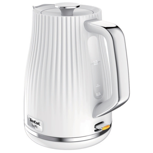 Ceainic electric Tefal KO250130 White 2400 W, 1.7 l, Material interior: Inox photo 2
