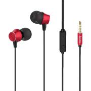 Căști Hoco M51 Red Cu fir / Personal / In ear
