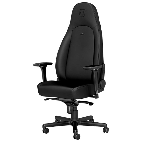 Scaun Gaming NOBLECHAIRS ICON NBL-ICN-PU-BED Black Gray  photo 2
