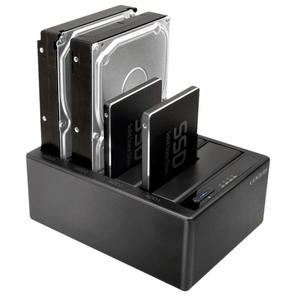 Адаптер Hub Century CROS4U31C Черный USB Type-A photo 4