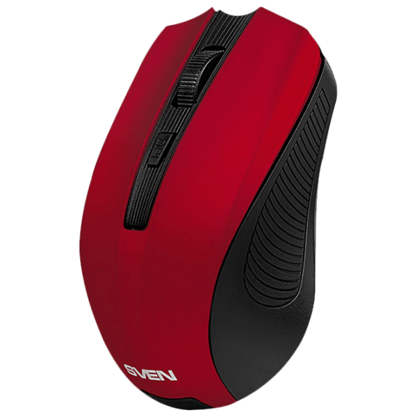 Mouse Sven RX-350W Red Fără fir, 1400 dpi photo 2