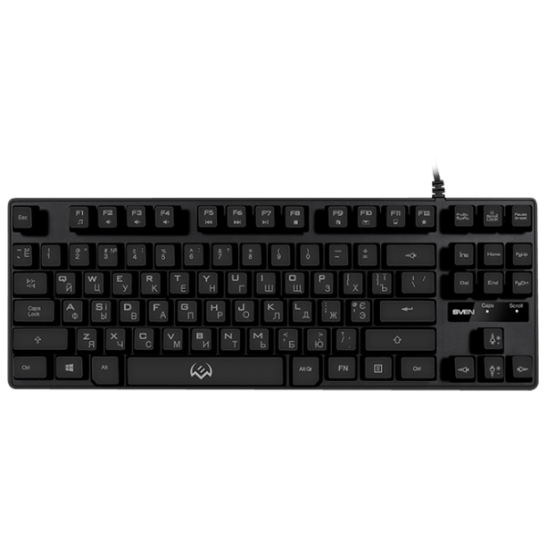 Tastatură Sven KB-G7400 Black Gaming, Cu fir photo 2