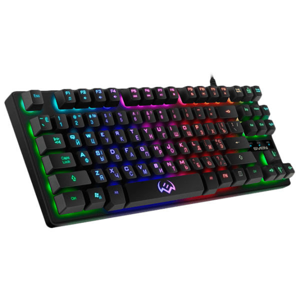 Tastatură Sven KB-G7400 Black Gaming, Cu fir photo 3
