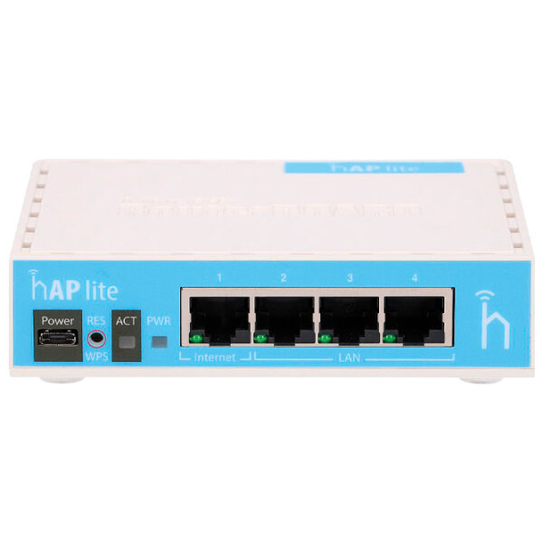 Wi-Fi Router Mikrotik hAP Lite White Versiune Wi-Fi: 802.11 n photo 2