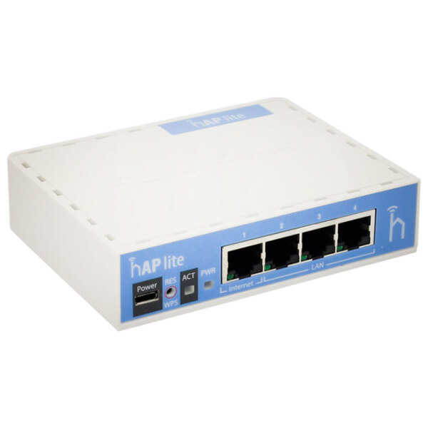 Wi-Fi Router Mikrotik hAP Lite White Versiune Wi-Fi: 802.11 n photo 4