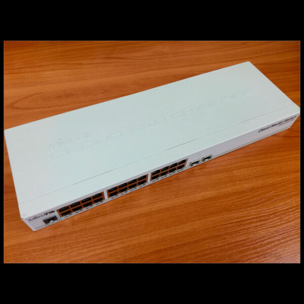 Switch Mikrotik CRS326-24S+2Q+RM Белый  photo 5