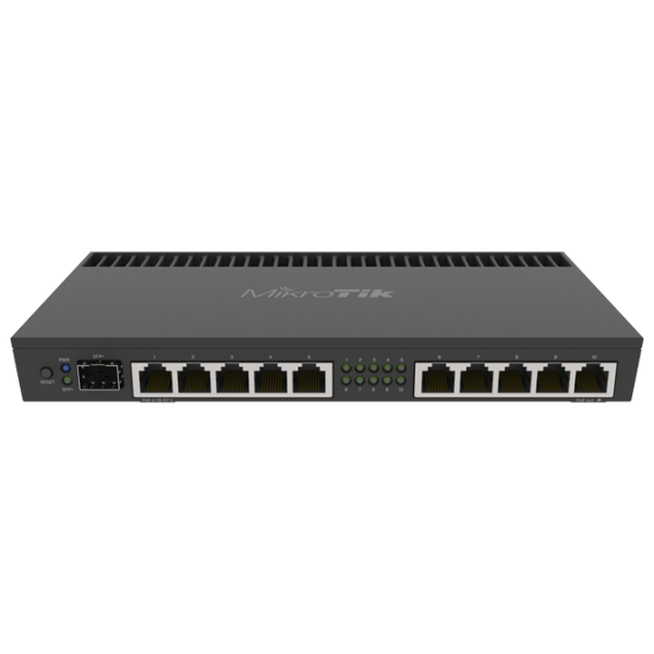 Wi-Fi Router Mikrotik RB4011iGS+5HacQ2HnD-IN Black Versiune Wi-Fi: 802.11 ac photo 3