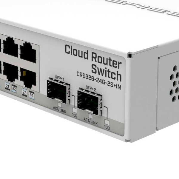 Switch Mikrotik CRS326-24G-2S+IN White  photo 5