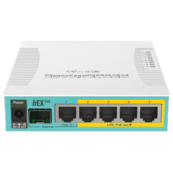 PoE Коммутатор Mikrotik RB960PGS hEX PoE Белый  photo 2