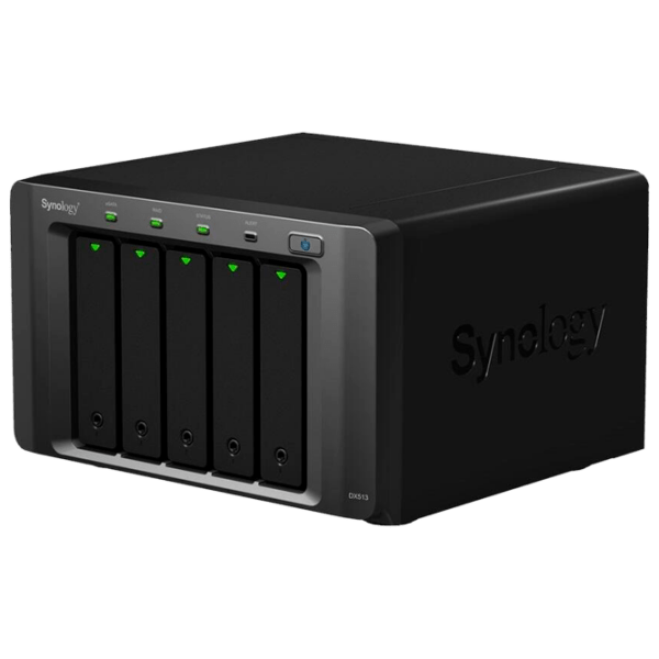 Carcasă externă pentru HDD și SSD Synology DX513 Black eSATA photo 4