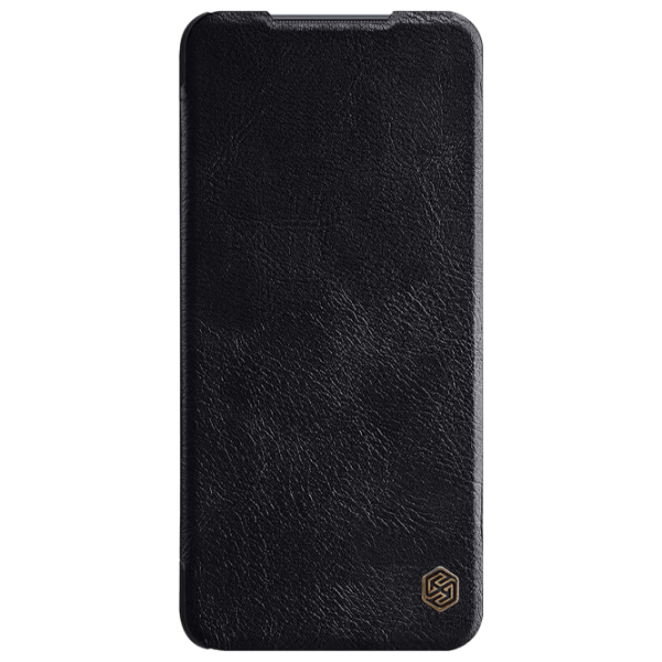 Husă pentru smartphone Xiaomi Mi 10T Lite (QIN) Black Nillkin, Piele, Flip Cover photo 2