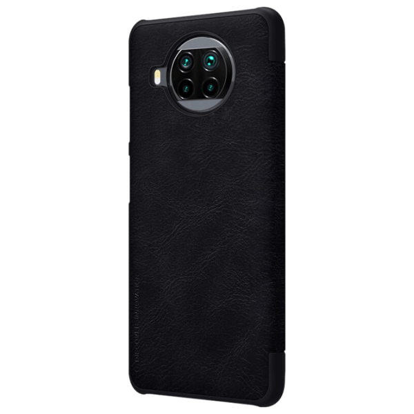 Husă pentru smartphone Xiaomi Mi 10T Lite (QIN) Black Nillkin, Piele, Flip Cover photo 3