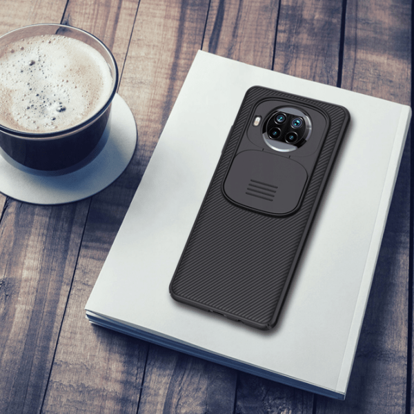 Husă pentru smartphone Xiaomi Mi 10T Lite (CamShield) Black Nillkin, PC, Back photo 4