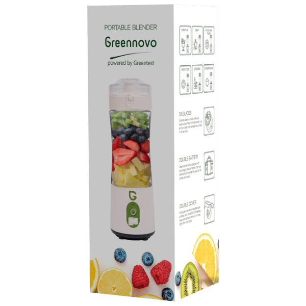 Blender portabil Greentest Greennovo White  photo 9