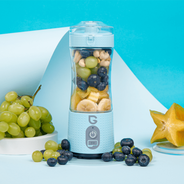 Blender portabil Greentest Greennovo Light Blue  photo 7